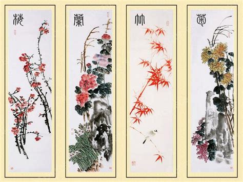 梅蘭菊竹春夏秋冬|梅蘭竹菊，8首詩句，氣勢磅礴，帶你領略花中四君子